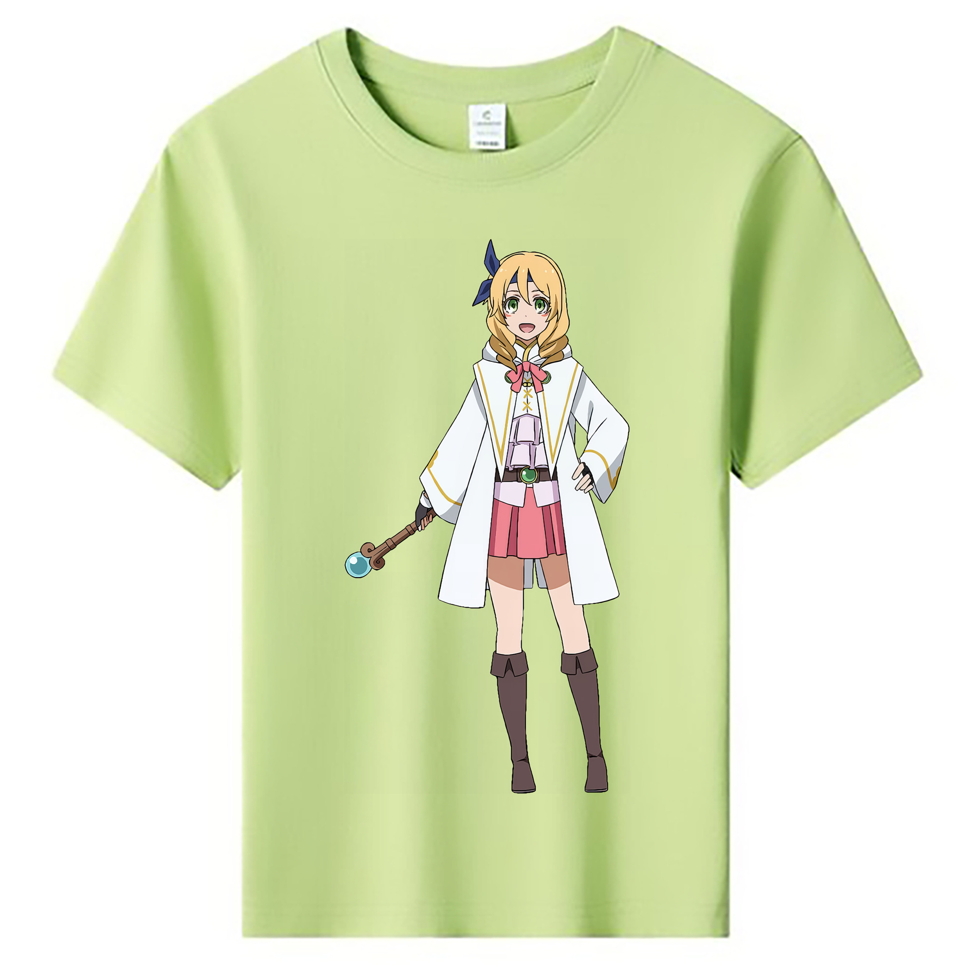（画像用） 転スラ Regarding Reincarnated to Slime 綿100％キッズTシャツ（フロントプリント）